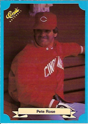 1988 Classic Blue Baseball Cards       226     Pete Rose